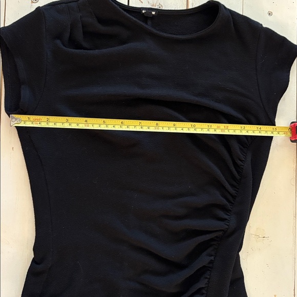 Monrow Black Cap Sleeve Dress, XS - Picture 9 of 9